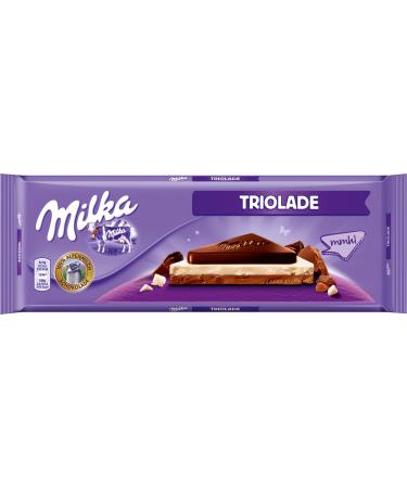 Milka Milka Triolade table chocolate 300 g set of 2 (2 x 300 g)