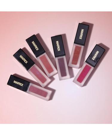 Shop Dulele Metallic Liquid Lipstick Set - 6 Waterproof Hydrating High Pigment Shades for Long-Lasting Non-Drying Matte Finish - Buy Online on GoSupps.com