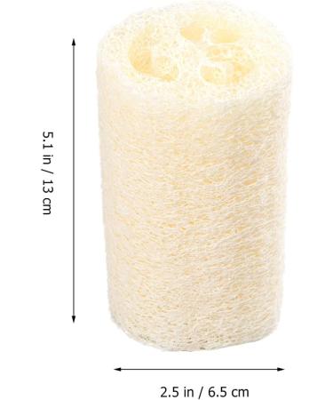 EXCEART 6pcs Loofah Scrub Shower Sponge Pads - Exfoliating Luffa Bath Sponges for a Refreshing Clean | Soft Body Loofah Pad & Shower Pouf - Buy Online on GoSupps.com