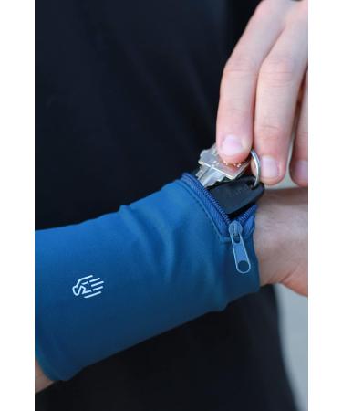 Wallet Sleeve 3 Pieces Wrist Wallet Running Wallet Wristband Wrist Wallets for Women Men Wrist Pouch Zipper Wrist Wallet for Running Walking Hiking Jogging Travel - Buy Online on GoSupps.com