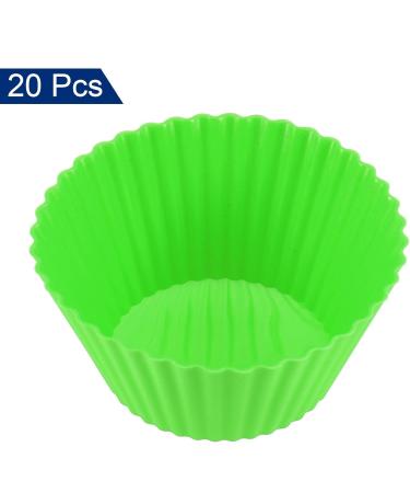Sourcing Map 20pcs Wax Melt Warmer Liners - Silicone Candle Fragrance Melter - Green | International Shipping - Buy Online on GoSupps.com