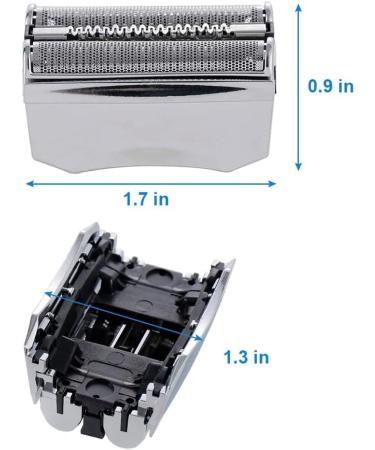 KVSERT 2 x 70S Foil & Cutter for Series 7 Shaver - Replacement Foil Cassette Head (International Shipping) - Buy Online on GoSupps.com