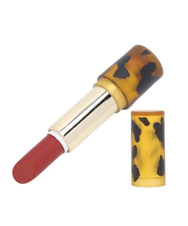 Leopard Lipstick High Gloss Effect Long-lasting lipstick non-stick lipstick mousse lipstick for lip make-up (04 Santa Claus)