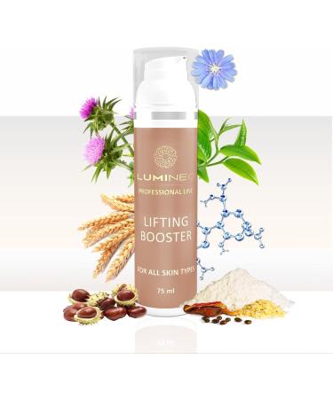 Lumineo Booster Cream - Natural lifting anti-wrinkle day and night cream - Anti-aging gel for the face - Immediate effect against wrinkles 75ml (Lifting) - Buy Online on GoSupps.com