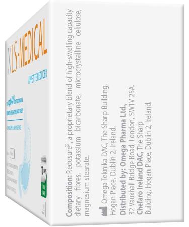 XLS Medical Appetite Reducer - Hunger Control for Weight Loss - 60 Capsules - 10 Days Treatment - Buy Online on GoSupps.com