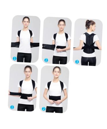 Buy Black Lumbar Support Belt & Posture Corrector | Men's Orthotics & Thong Underwear - Shop Internationally - Buy Online on GoSupps.com