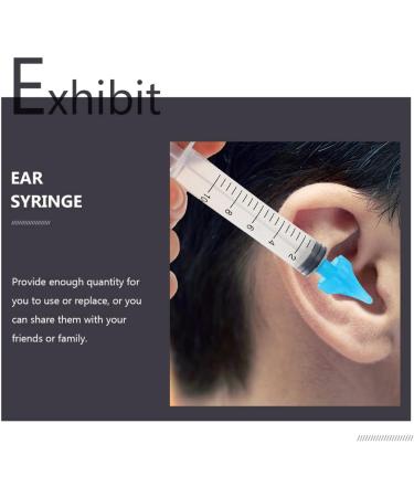 Ear Cleaner Tools 4pcs Ear Wax Removal Syringe Kit - Assorted Colors | 12X3.5X2CM - Buy Online on GoSupps.com