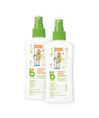Babyganics Insect Spray, 6oz, 2 pack, Made with Plant and Essential Oils Bug Spray 6 Ounce (Pack of 2)