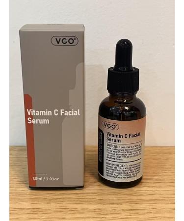 VGO Vitamin C & E Facial Serum - 30ml | Brightening Anti-Aging Skincare | International Shipping Available - Buy Online on GoSupps.com