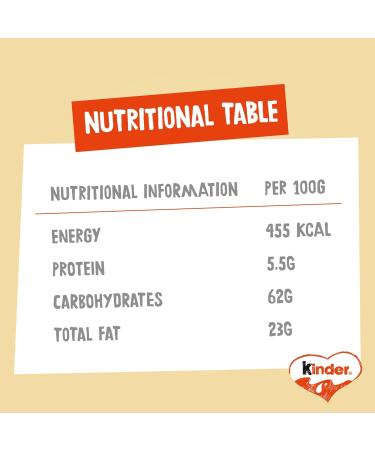  Kinder 20 x Children's Chocolate Delight 42 grams - Buy Online on GoSupps.com