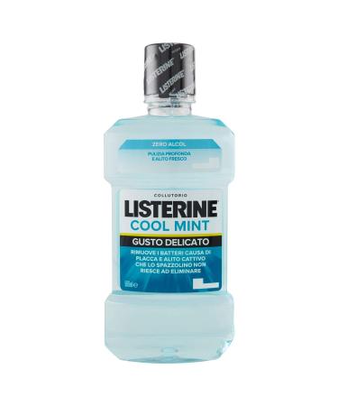 Listerine Rince-bouche Antibact rien Z ro Go t Menthe D licate Sans Alcool 500 Ml