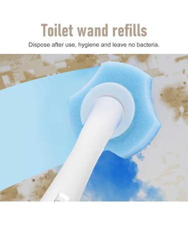 Dewedrt Disposable Toilet Cleaning System Disposable Toilet Flushable Refill Brush Flushable Refills - 60 Refills - Buy Online on GoSupps.com