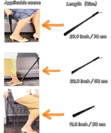 Fairman 76cm Detachable Shoehorn & Sock Removal Tool - Long Handle for Easy Footwear Access | International Shipping Available - Buy Online on GoSupps.com