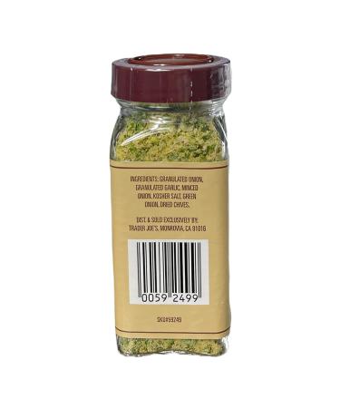 Trader Joe's Onion Salt 2 oz - Authentic Blend of Onions and Salt - Buy Online on GoSupps.com