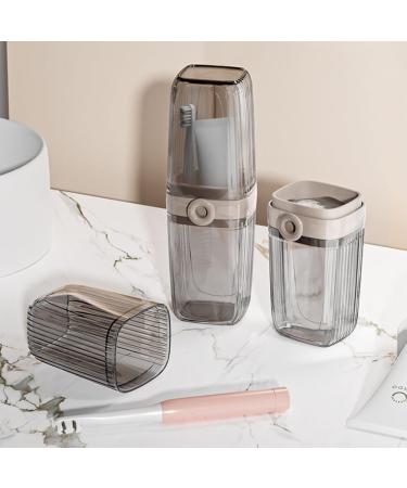 Valink Travel Toothbrush Case - Durable Transparent Plastic Holder for Camping & Travel - Ideal for Electric & Manual Toothbrushes - Buy Online on GoSupps.com