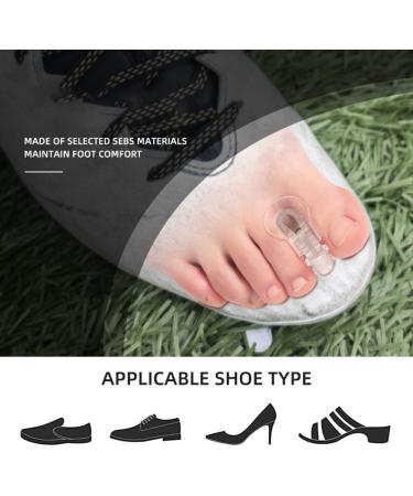Buy Asinter Toe Spreader - Bale Toe Gel Orthoses for Hallux Valgus & Overlapping Toes (10 Pieces 3.5 x 2 cm) - Easy to Use | International Shipping Available - Buy Online on GoSupps.com