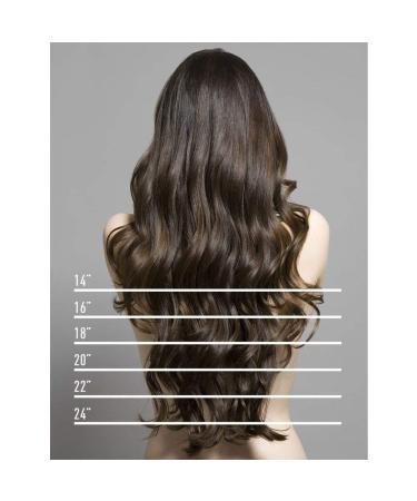 Shop Hair Part Extensions - Wavy 50cm Dark Blonde & Blith Blond with Invisible Wire | 90g Lightweight Hair Extensions - Buy Online on GoSupps.com