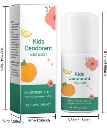 Lot de 2 d odorants naturels pour enfants et adolescents protection douce et hypoallerg nique contre la peau s che - Buy Online on GoSupps.com