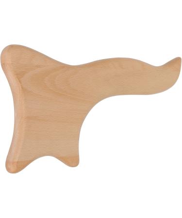 Verdant Touch Gua Sha Board - Premium Wood Massage Tool for Back Neck and Body | Enhance Your Beauty Routine - Buy Online on GoSupps.com