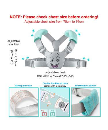 Toddler Walking Belt & Kids Harness | 3 in 1 Safety Set with Wrist Cuff Backpack & Elastic Strap - Shop Internationally! - Buy Online on GoSupps.com