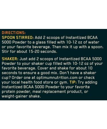 Optimum Nutrition Instantized BCAA Powder - Keto Friendly 5000mg Essential Amino Acids, Fruit Punch, 40 Servings - Buy Online on GoSupps.com