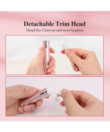 TOUCHBeauty Ear and Nose Hair Trimmer for Women Nose Hair Clipper Women Painless Nose Trimmer Ladies Facial Hair Trimmer Pink - Buy Online on GoSupps.com