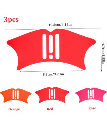 Nosetour Contour Stencil Nose Contour Stencils 3Pcs Silicone Nosetour Contour Stencil Multifunctional Eye Makeup Aids Tool for Beginners Applying Nose Shadow Highlight Eyeline Lip Line - Buy Online on GoSupps.com