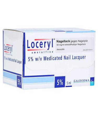 Loceryl against nail fungus Active nail polish 5 milliliters