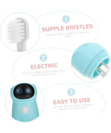 Buy HOMSFOU Electric Toothbrush for Children - Toddler Travel Teether Blue | International Shipping Available - Buy Online on GoSupps.com