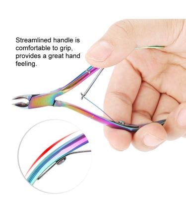 Stainless Steel Nail Skin Pliers & Curved Nail Shaver - Professional Manicure Tool for Perfect Pedicures - Buy Online on GoSupps.com
