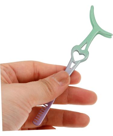 Healeved 1 Set False Eyelash Auxiliary Tool Tweezers Eyelash Clip Beauty Accessories Eyelash Comb Eyelash Applicator Lash Clip with Comb Major Fake Eyelashes Stainless Steel - Buy Online on GoSupps.com