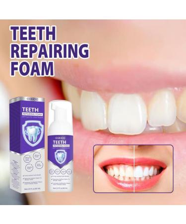 Teeth Repairing Foam & Whitening Mouthwash - Eliminate Bad Breath & Prevent Cavities (2 Pack) - Buy Online on GoSupps.com