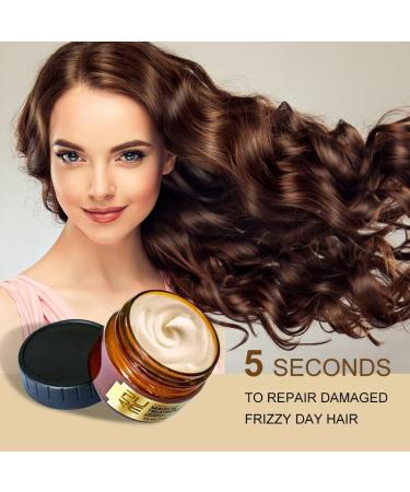 behound 60ml Tiliraiy Pure Keratin Repair Hair Mask with Argan & Coconut Oil for Dry Damaged Frizzy Hair Magical Keratin Hair Treatment Root Repair Nourishing 5 Seconds Repairs Damage Hair 1 Pcs - Buy Online on GoSupps.com
