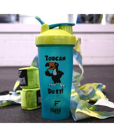 Blender Bottle x Forza Sports 28 oz. Classic Shaker - Toucan Do It! - Buy Online on GoSupps.com