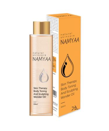 Natural Science Body Toning Sculpting Wonder Oil For Scars Stretch Mark Ageing Uneven Skin Tone Firming Nourishment 200 Ml