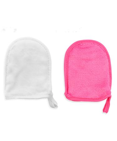 Reusable Pocket Makeup Remover Pads - Red & White | Durable and Long-Lasting | Soft Material | Deep Cleansing | Convenient to Use | Skin-Friendly and Hypoallergenic