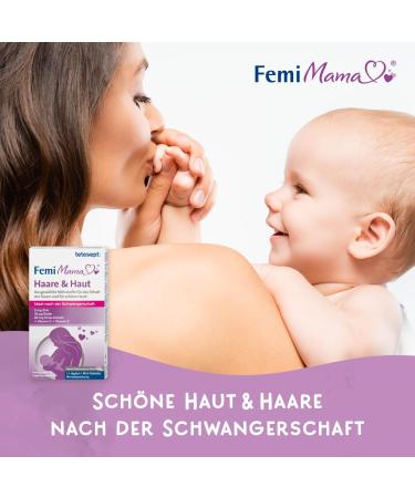 tetesept Femi Mom Hair & Skin - Dietary Supplements for Strong Hair & Beautiful Skin Post-Pregnancy | 5x30 Tablets - Buy Online on GoSupps.com