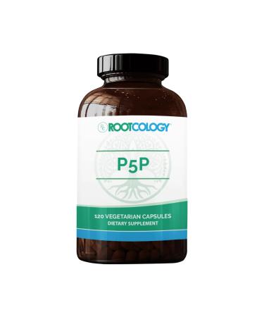 Rootcology by Dr. Izabella Wentz | P5P | Active Vitamin B6 to Support Balanced Mood and Healthy Response to Stress | 120 Vegetarian Capsules