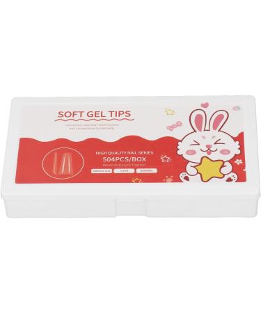 Nail Tip 504 Pieces Lightweight False Nails for Salon - Buy Online on GoSupps.com