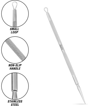 Acne Remover Tools Nose Acne Remover Stainless Made Blackhead Remover Tool Acne Blemish Needle Pimple Spot Extractor Pin-Extractor Acne Tool Pimple Spot Popper - Buy Online on GoSupps.com