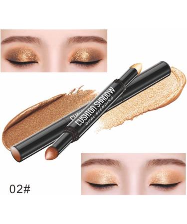  Cankypu Cankypu Twotone Eyeshadow Stick Shimmer Eyeshadow Pencil for Eye Makeup - Buy Online on GoSupps.com