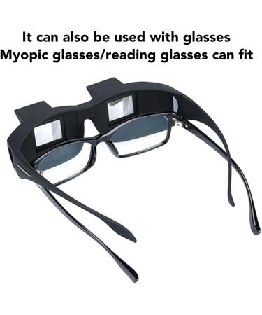 ANGGREK Lazy Glasses - High Definition Prism Spectacles for Comfortable Reading & TV Viewing | 90 Degree Horizontal Reflection Neck Relaxation - Buy Online on GoSupps.com