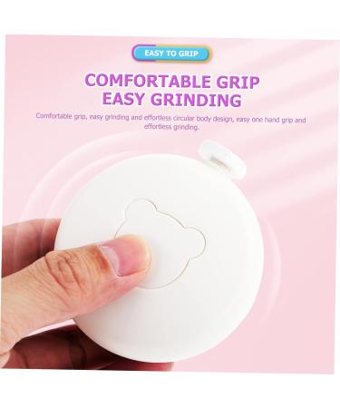 Beatifufu 1 Set Nail Pedicure Tool Safe Adults Nail Kit Electric Nail Sharpener Electric Nail Trimmer Safe Nail Trimming Tool Nail Trimmer Safe Nail Polishing Accessory 7X7X3CM White - Buy Online on GoSupps.com