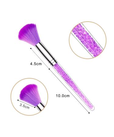 AROIC 28 Pcs Acrylic Nail Brush Set with UV Gel & 3D Extension Brushes - Nail Art DIY Kit with Dotting Nail Pen in White Box - Buy Online on GoSupps.com