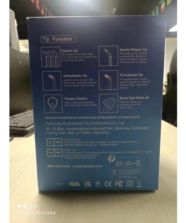 Apiker Water Flosser with 8 Tips, 10 Pressure Settings and 600ml Tank - Family Dental Oral Irrigator for Teeth Braces (White) - Buy Online on GoSupps.com