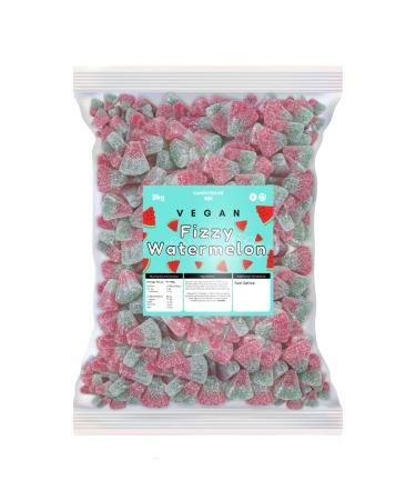 Candycrae - Vegan Fizzy Watermelon 2Kg Bulk Bag