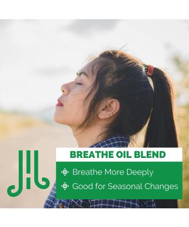Breathe Essential Oil Blends Set - Aromatherapy Roll On for Relaxing and Happiness by benatu Revival Scent - Buy Online on GoSupps.com