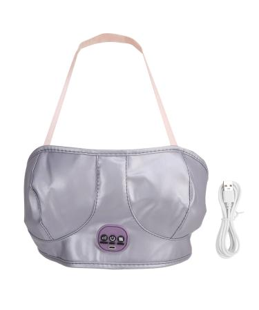 Intelligent Constant Warming Bra Multifunctional 3 Gears Breast Care Equipment Concealing Bust Lift Machine Pink Straps