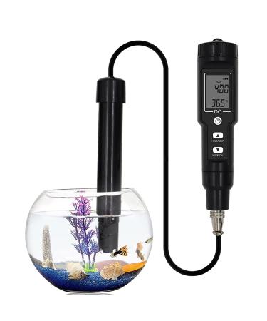 Accurate Dissolved Oxygen Measurement Device | Removable Probe Test Kit with Temperature Compensation & Backlight for Pond Care - Buy Online on GoSupps.com