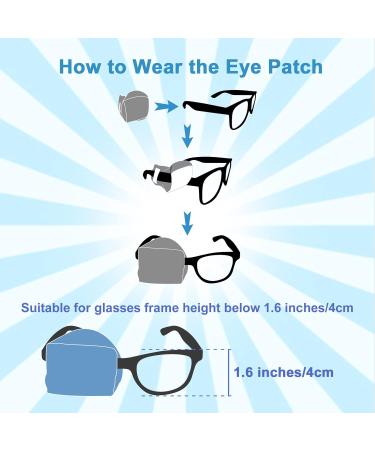3D Silk Eye Patches for Kids | Fun Lazy Eye Patch for Amblyopia | Soft Blue Star Design for Boys & Girls (Right Eye) - Shop Internationally - Buy Online on GoSupps.com